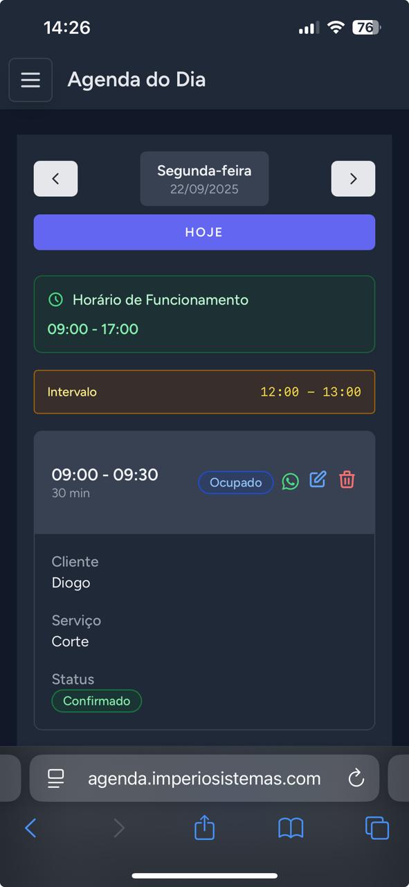 Sistema de Agendamento para Barbearia